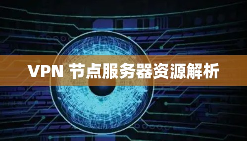 VPN 节点服务器资源解析 VPN 节点服务器资源解析