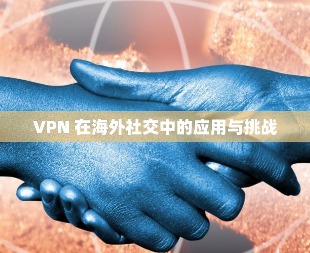 VPN 在海外社交中的应用与挑战 VPN 在海外社交中的应用与挑战
