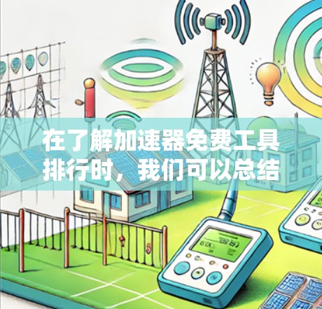 在了解加速器免费工具排行时,我们可以总结出以下几点 在了解加速器免费工具排行时,我们可以总结出以下几点