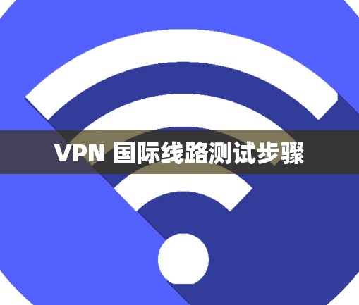 VPN 国际线路测试步骤 VPN 国际线路测试步骤