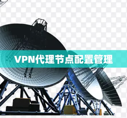 VPN代理节点配置管理 VPN代理节点配置管理