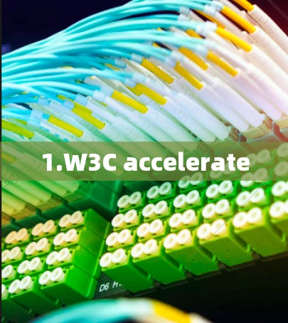 1.W3C accelerate